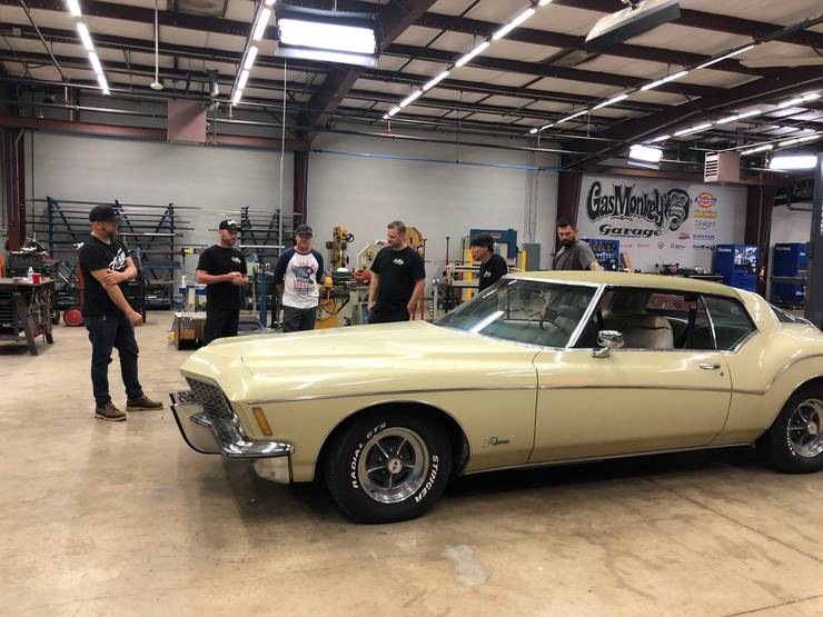 the real story behind gas monkey garage s sema 1972 buick riviera sema 1972 buick riviera