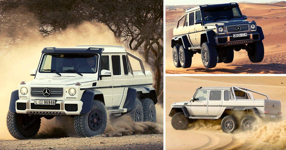 Amg 6 A Look At What Makes The G63 AMG 6x6 Unstoppable