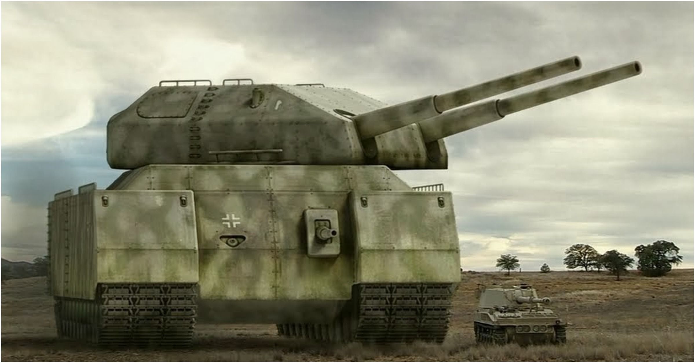 big tank battle ww2