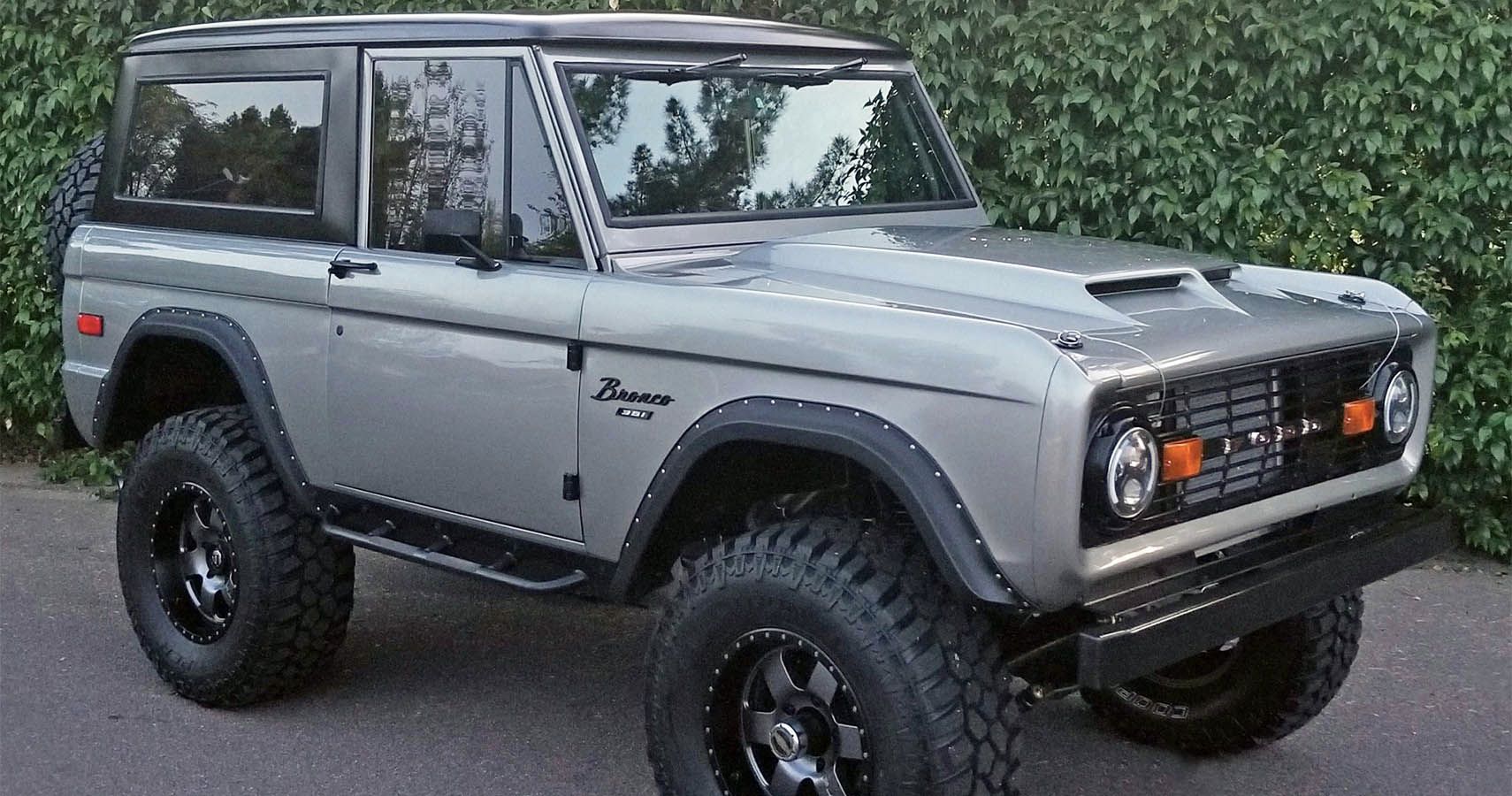 This 1st Gen Ford Bronco Restomod Has The New One Beat HotCars