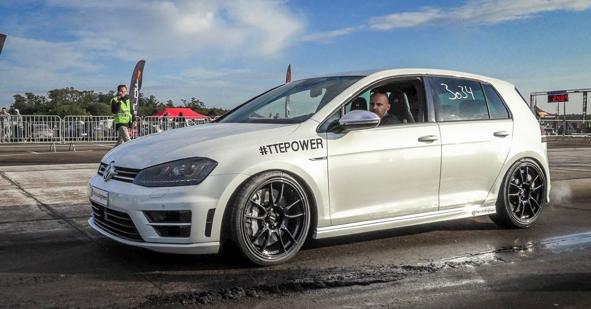 We Can't Believe This 740 HP Volkswagen Golf R Exists