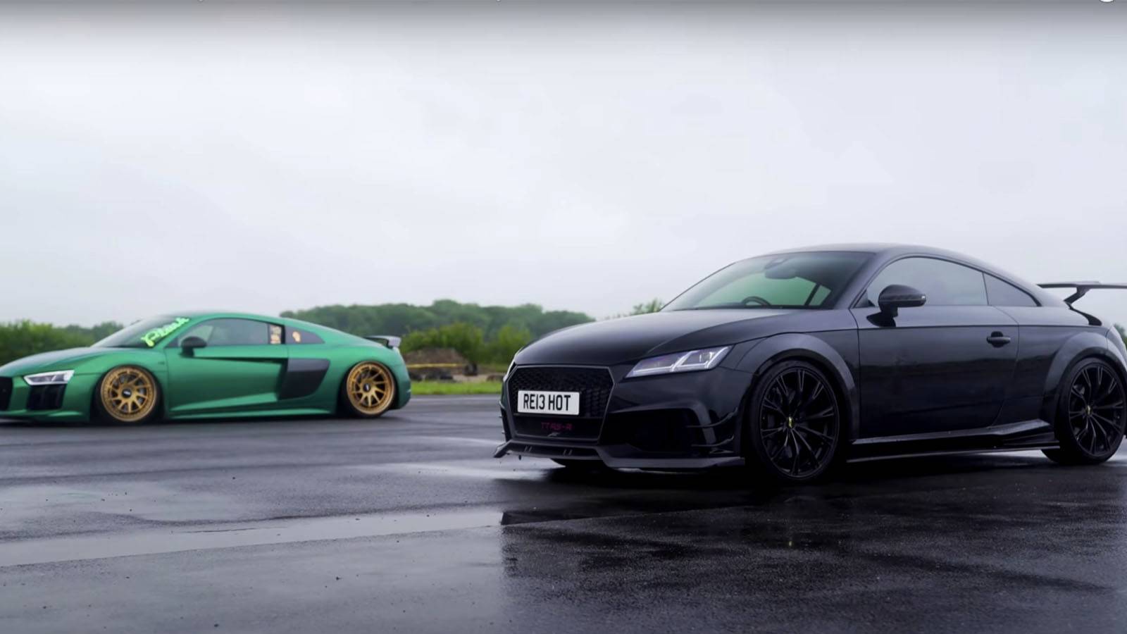 Sibling Rivalry: Audi R8 Vs Tuned TT RS