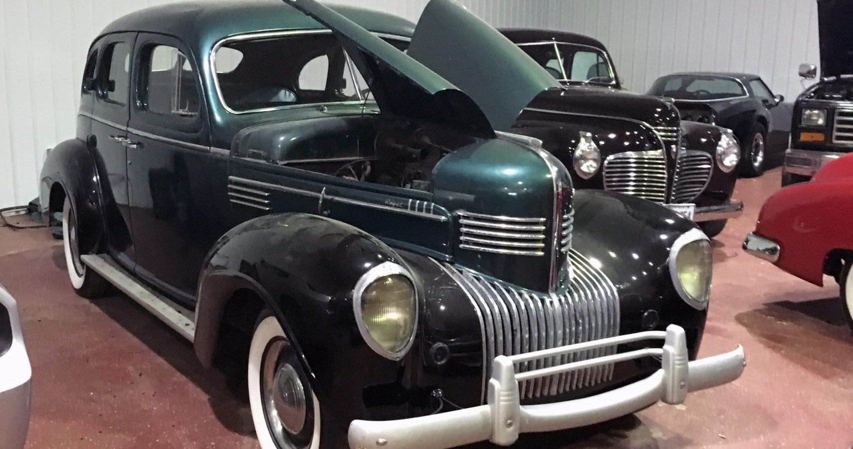 jay leno checks out johnny carson s 1939 chrysler royal hotcars jay leno checks out johnny carson s