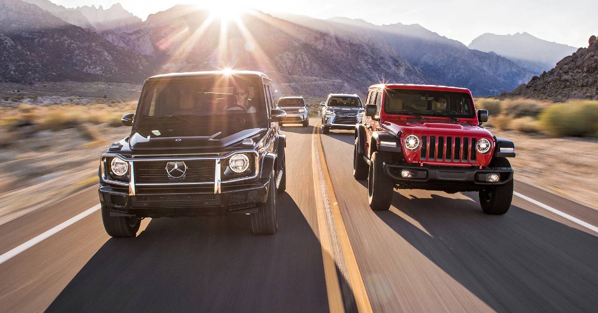 Jeep Wrangler VS Mercedes G Wagen: Who's The True Off Road King?