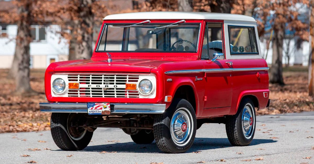 Ford bronco старый