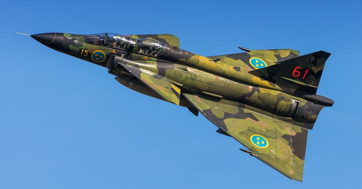 Saab viggen машина