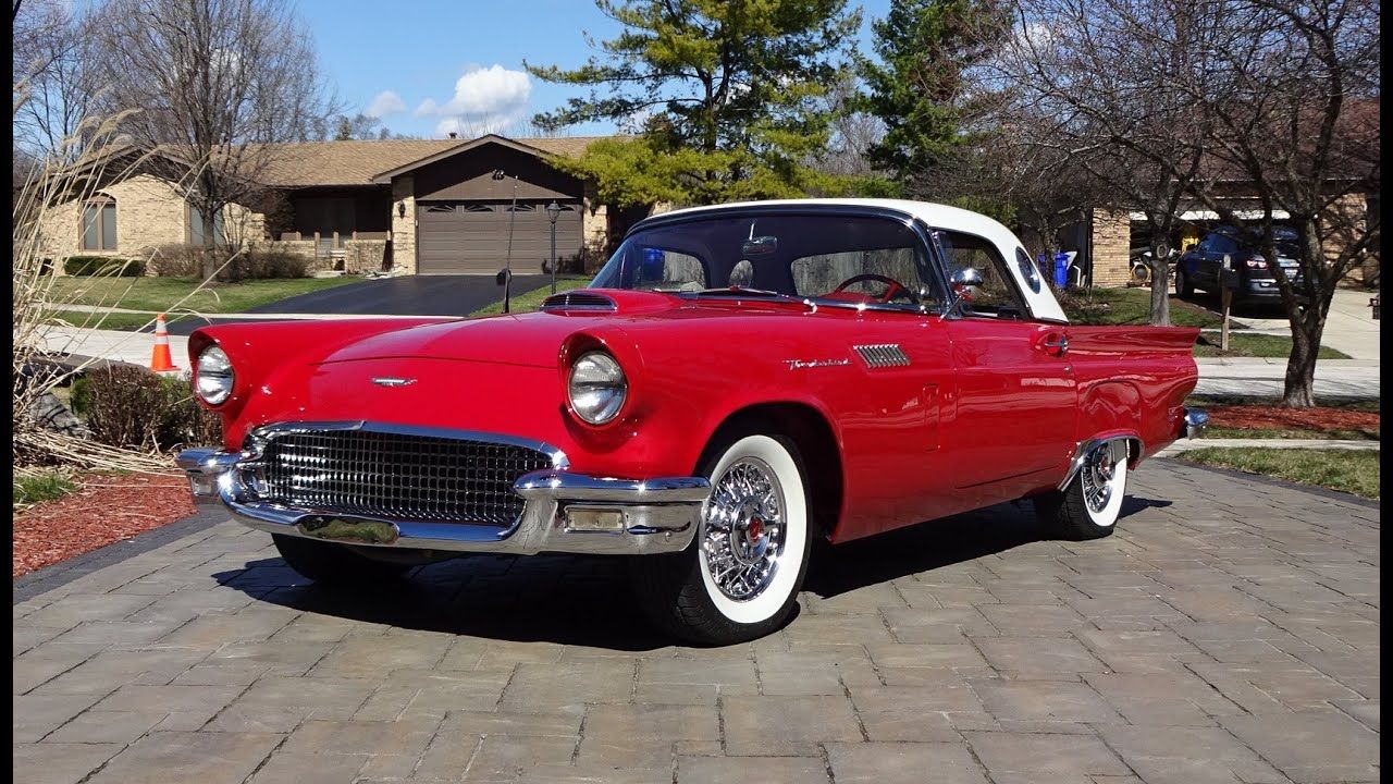 1957 Ford Thunderbird Greatest Ford Design for the T Bird Ever