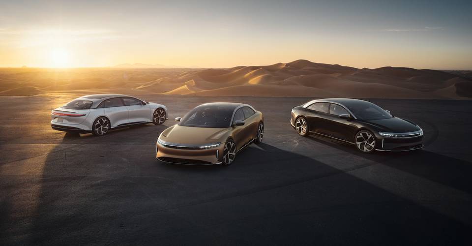 Lucid Motors Takes On Porsche And Tesla With Air Luxury Sedan EV