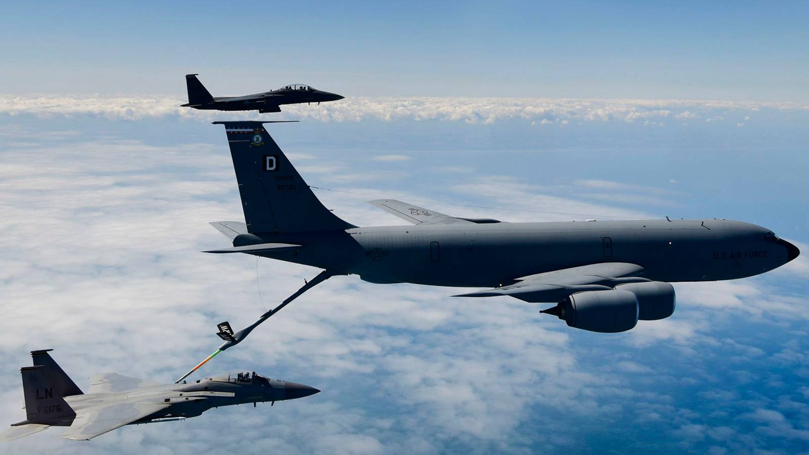 Point Blank Exercise Features B-52’s And F-35’s