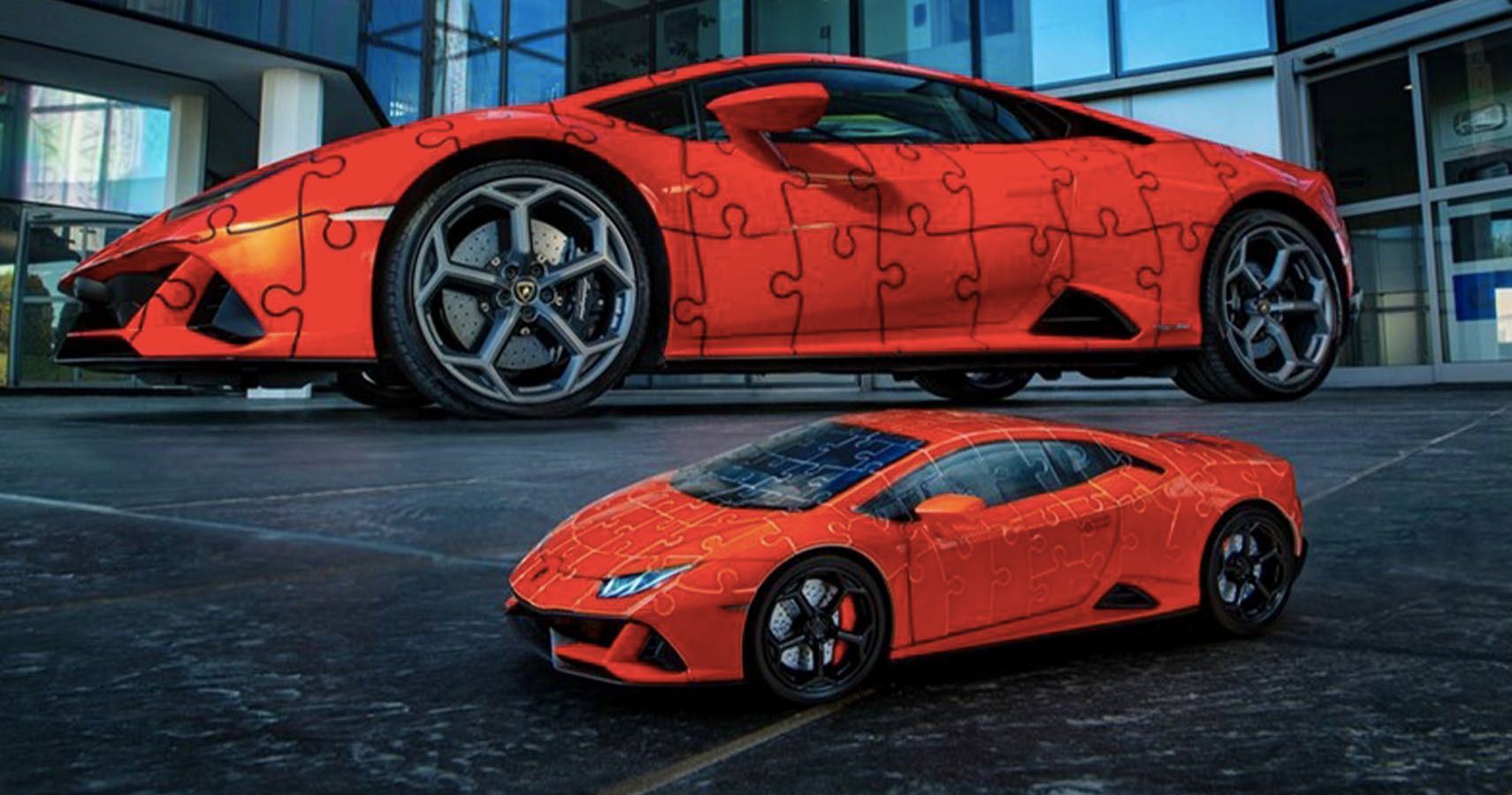 Unveils Huracan EVO 3D Jigsaw Puzzle HotCars