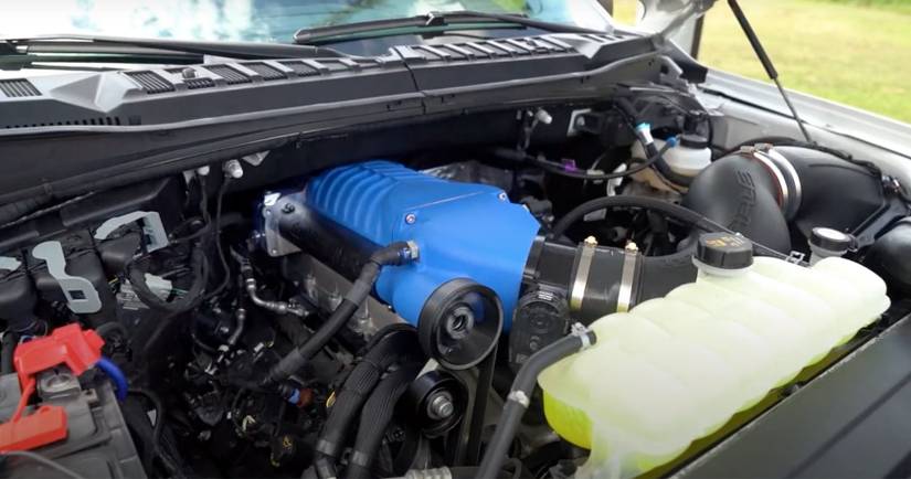 PaxPower Unveils Custom Flatbed Supercharged V8 Ford Raptor Conversion