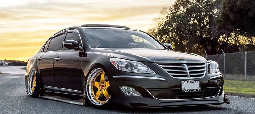 10 Pics Of Stanced Luxury Cars That Look Surprisingly Good