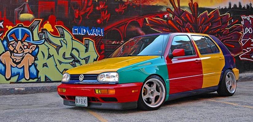 VW Golf harlequin special edition