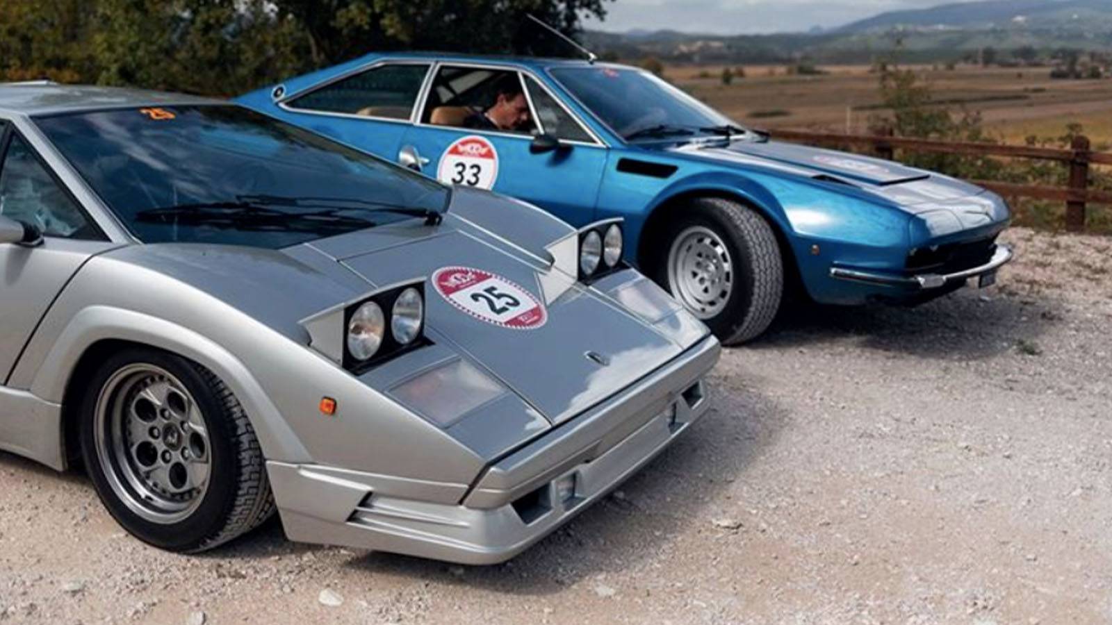 Lamborghini Countach Rally Car