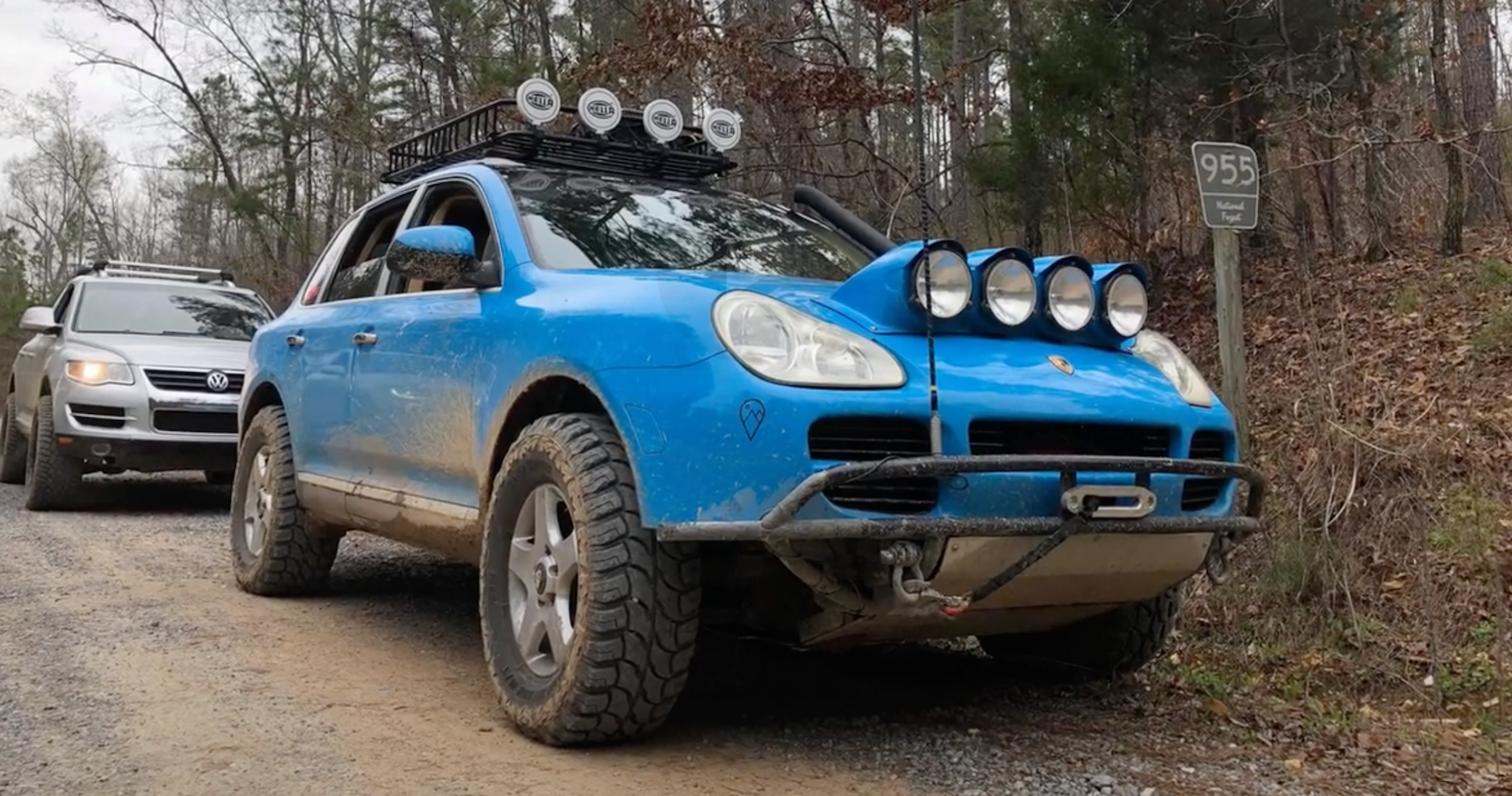 Porsche cayenne rally