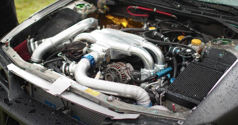Hoonigans Highlight A Hardcore Subaru GC8 Time Attack Build