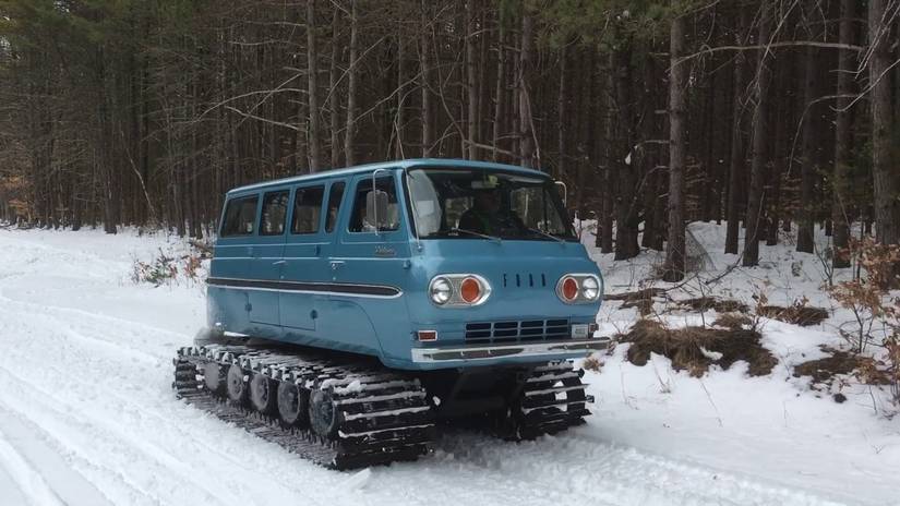 These Cars Were Modified With Tank Tracks, And They Look Awesome