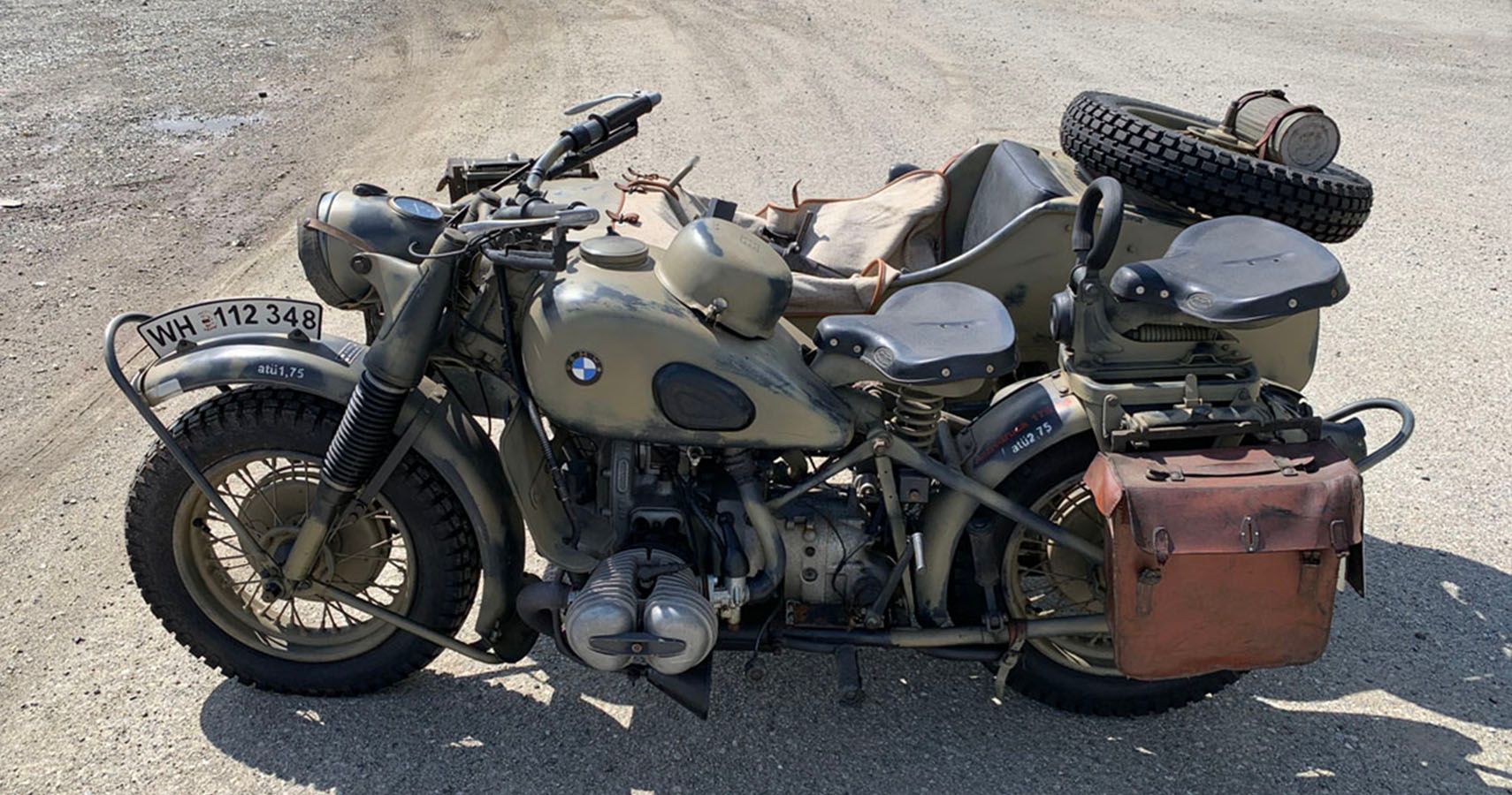 A Detailed Look At Brad Pitt's WWII Motorcycle | HotCars