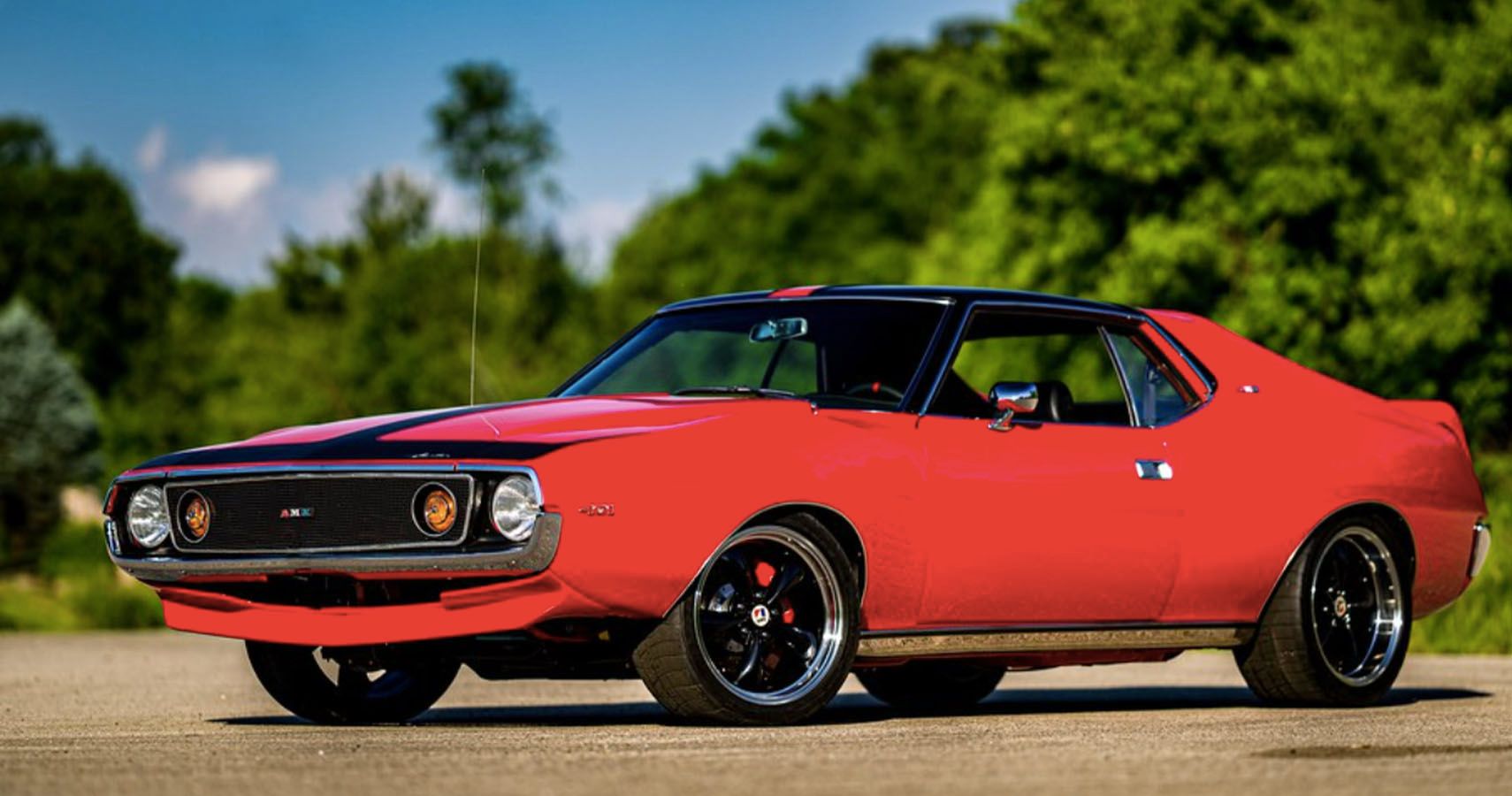 Schwartz Performance Unveils Rotisserie Restored AMC AMX Javelin