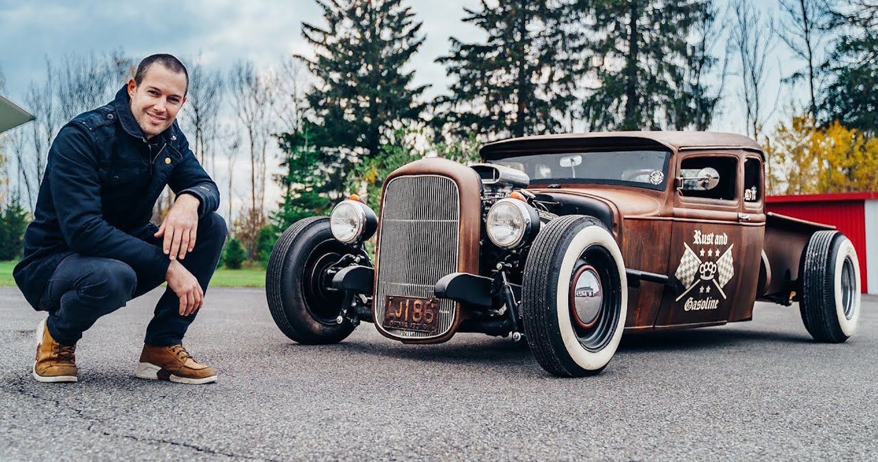 Watch This Ford Hot Rod Hiding Away In Germany Go For A Rollicking