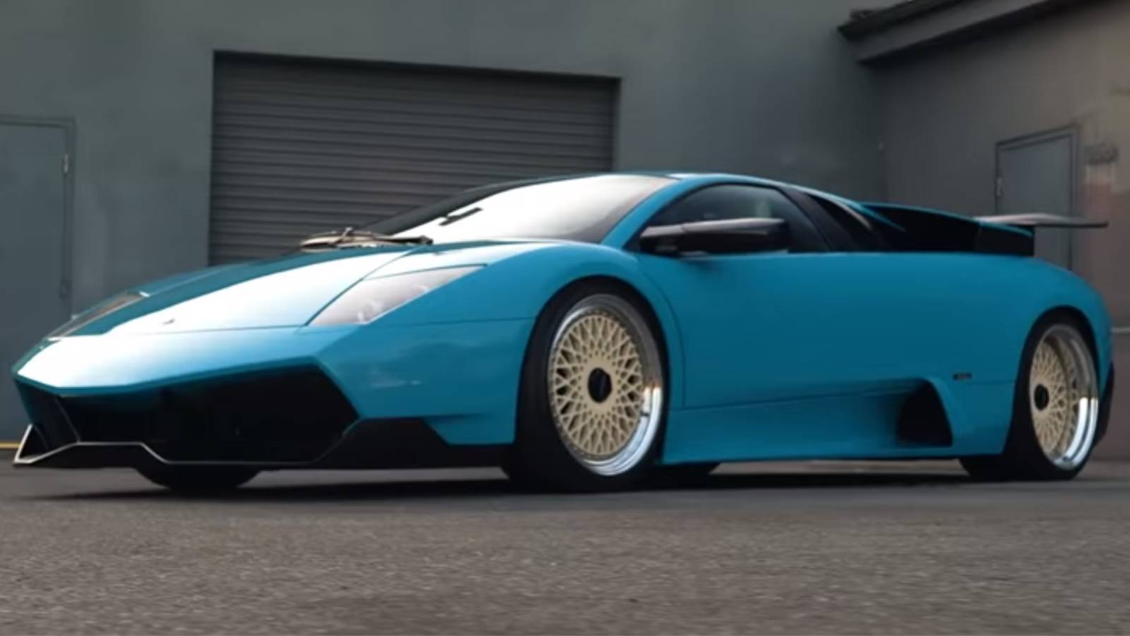 Lamborghini Murcielago Sv Blue