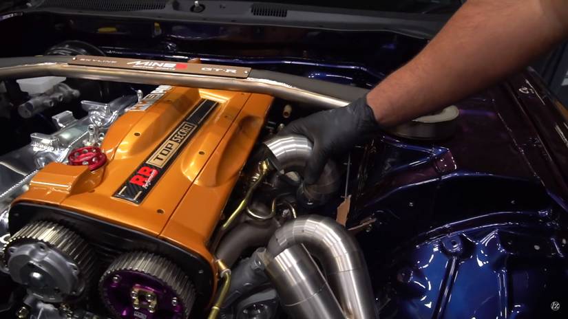 Insane Nissan R34 Finally Gets Its Engine Completed