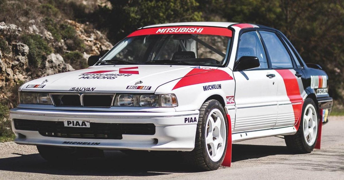 Mitsubishi Galant VR-4 /ランサーWRC 2台セット Looking Back At The Mitsubishi Galant VR4