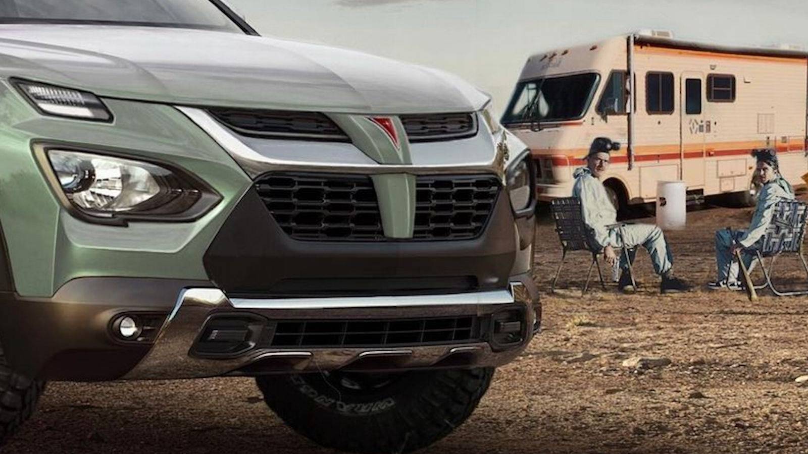 Pontiac Original Aztek Rendering “Breaking Bad” Pontiac Aztek Gets 2020 Rendering With Epic Heisenberg ...