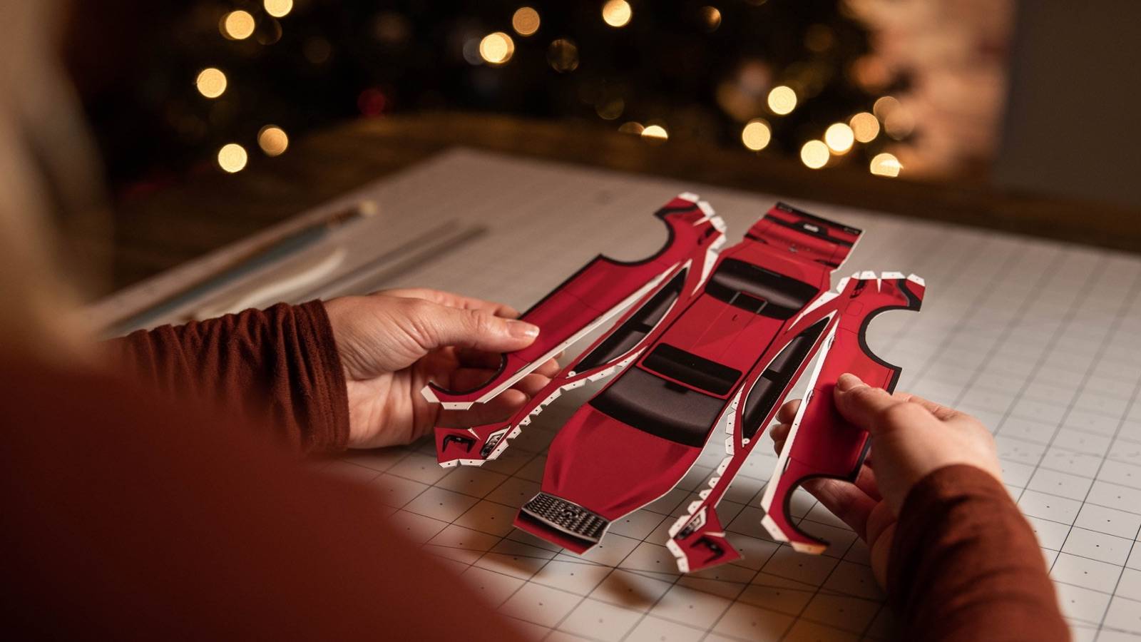 Infiniti QX55 Becomes A “Carigami” Foldable Paper Model