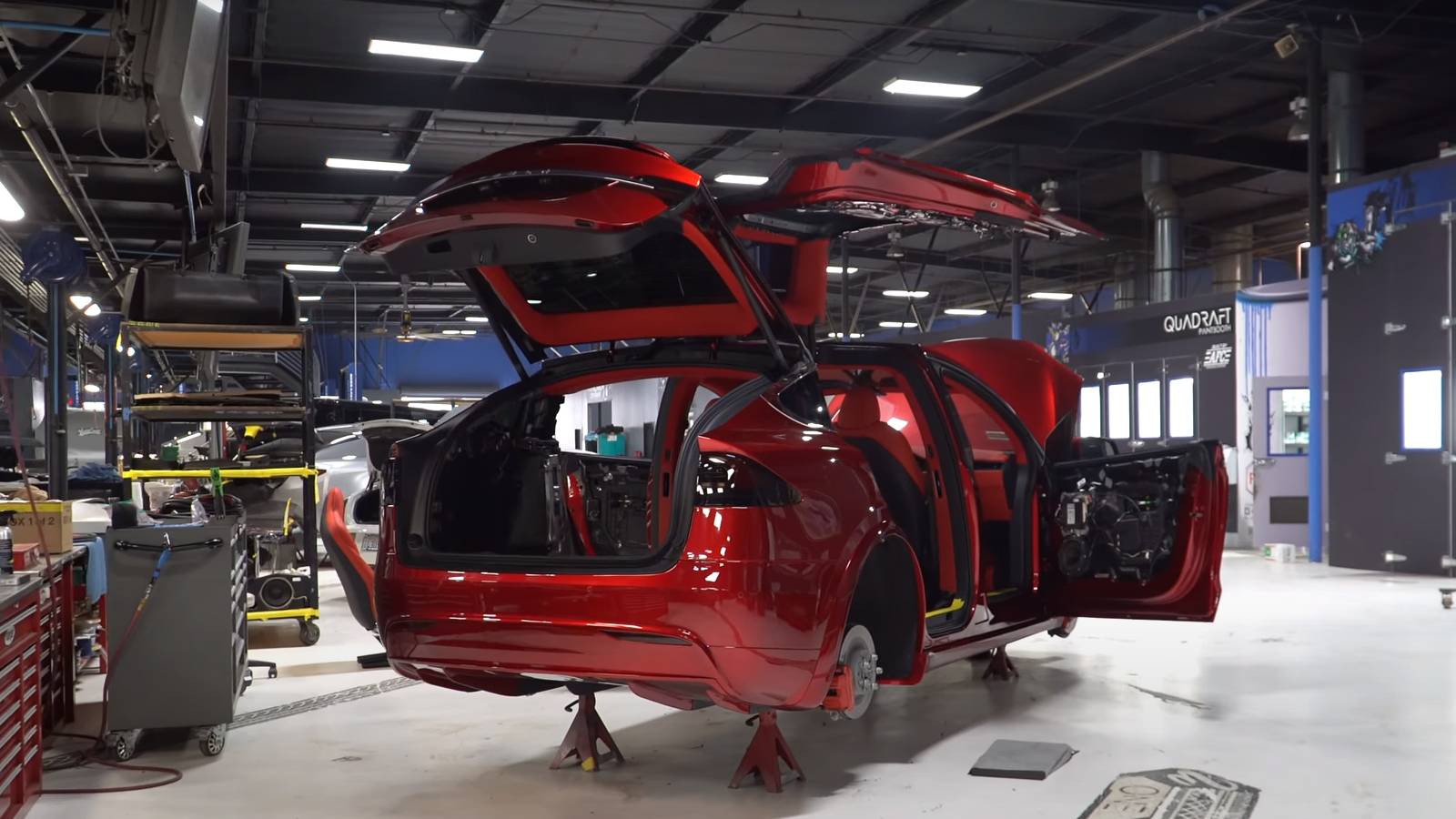 Migos Rapper Quavo Huncho Modded His Tesla X Into Something Bloody