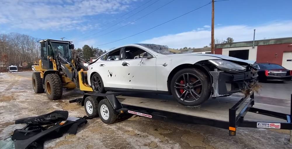 V8-Swapped Tesla Build Kicks Off With Hunt For LS Engine