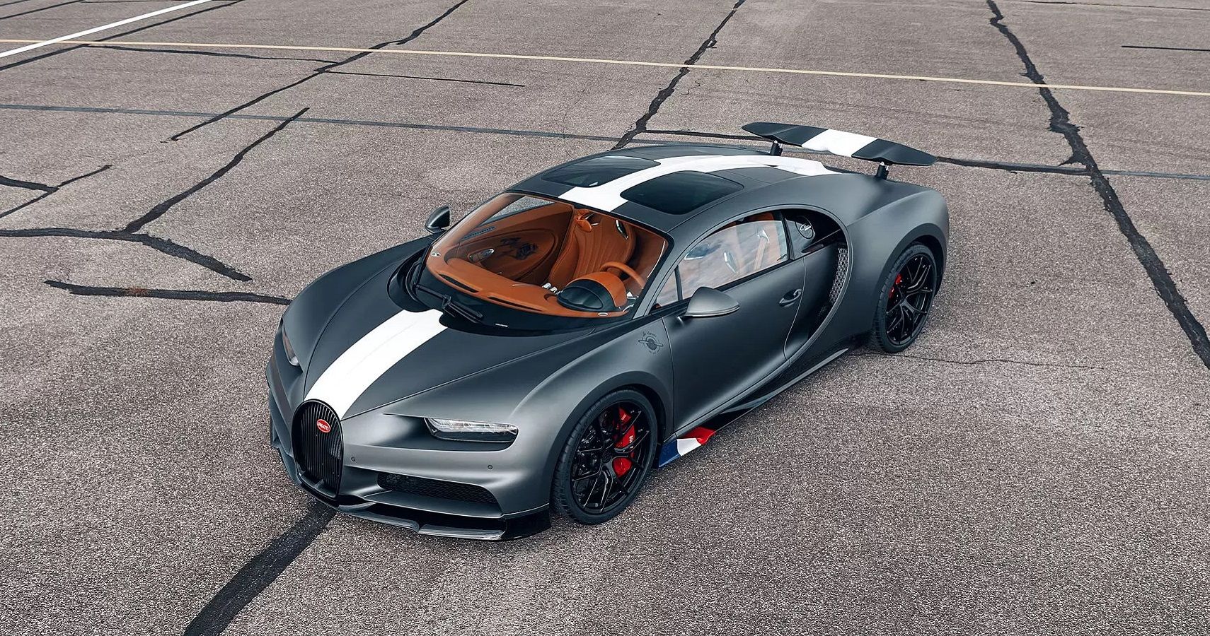 Here's Why The Bugatti Chiron "Les Legendes Du Ciel" Is A Nostalgic