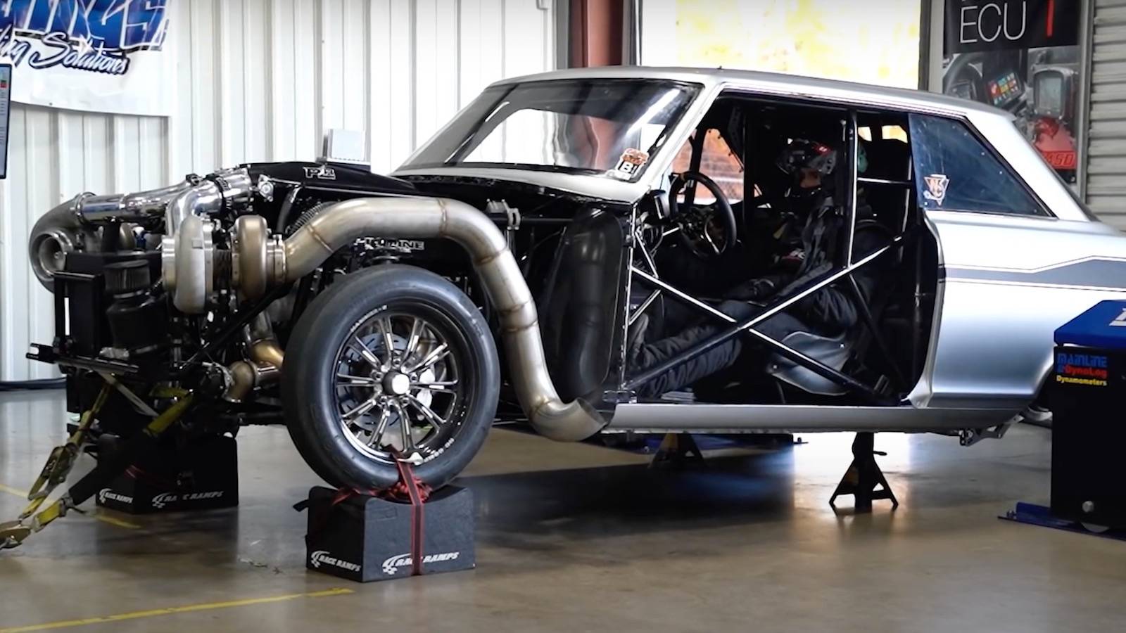 Watch This Powerful 1963 Chevy Nova Make 4,000 HP At The Wheel