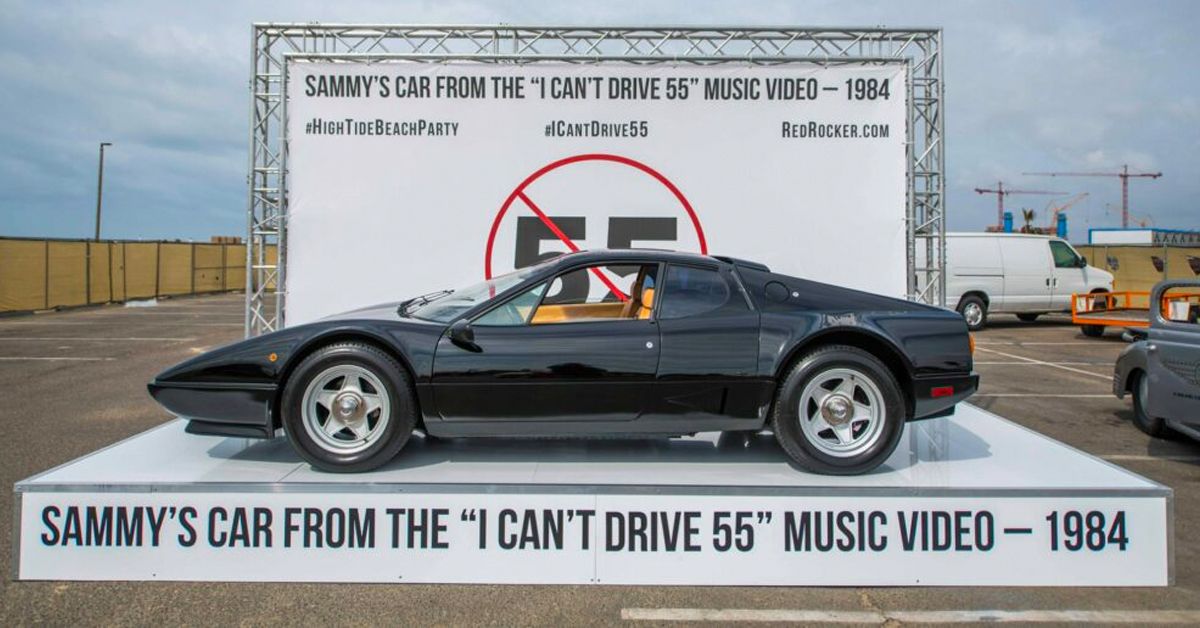 A Detailed Look At The Ferrari From Sammy Hagar's I Can't Drive 55