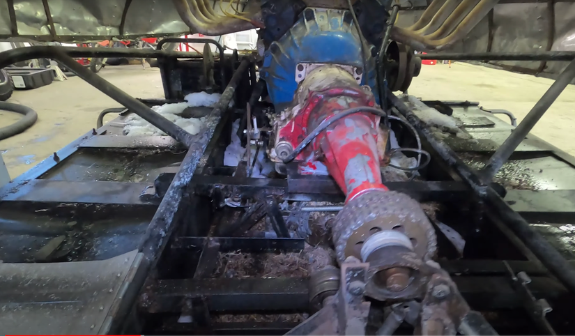 Built Drag Racing Snowmobile Engine Watch This Forensics Session On A 50-Year Old Home-Built V8, Dual-Track ...