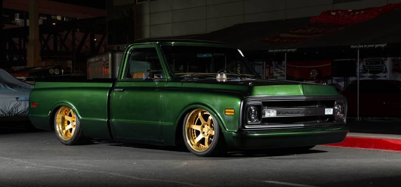 We Can't Stop Staring At These Modified Classic Chevy C10s