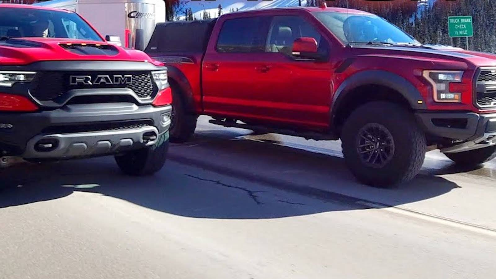 TRX Vs Raptor: World’s Toughest Tow-Off Reveals Each Pickup’s Strengths