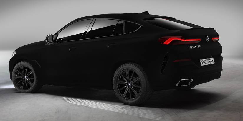 Vantablack BMW
