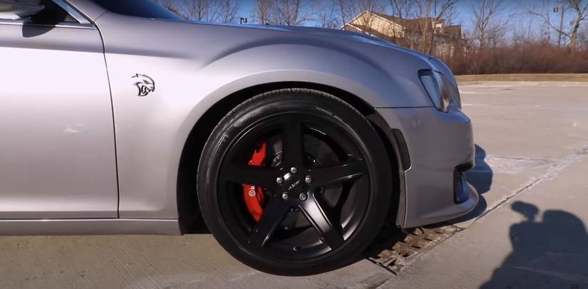 This Hellcat Swapped Chrysler 300 Is The Super Saloon Chrysler's Too ...