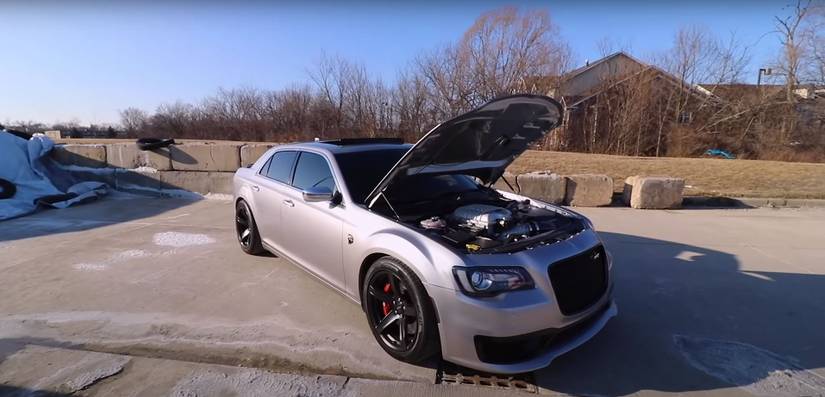 This Hellcat Swapped Chrysler 300 Is The Super Saloon Chrysler's Too ...