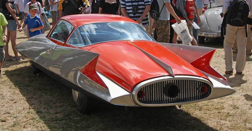The Design Goes Swimmingly: Check Out The Fins On This 1955 Chrysler ...