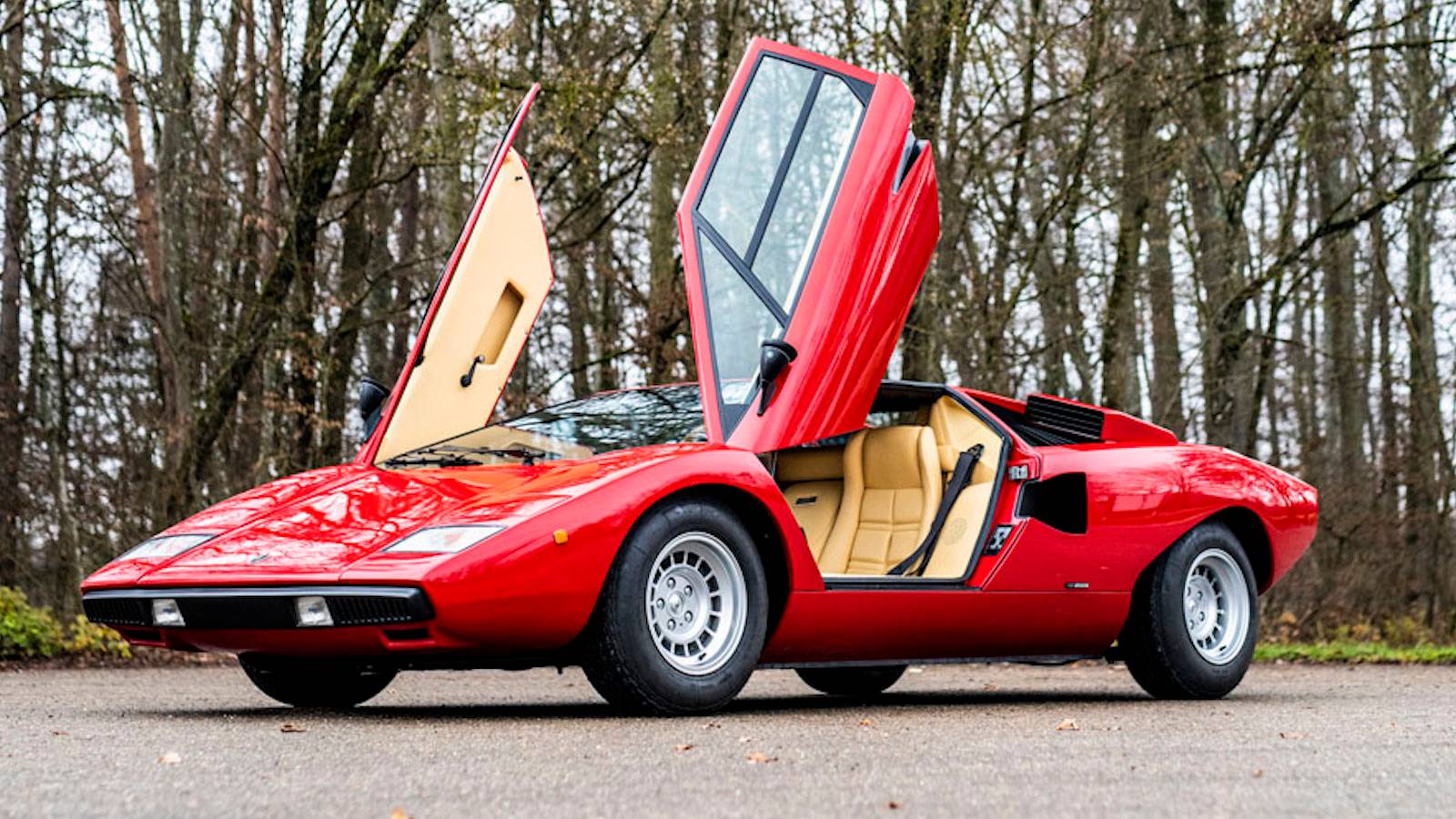 Rod Stewart's Lamborghini Countach LP 400 “Periscopio” Fetches Nearly ...