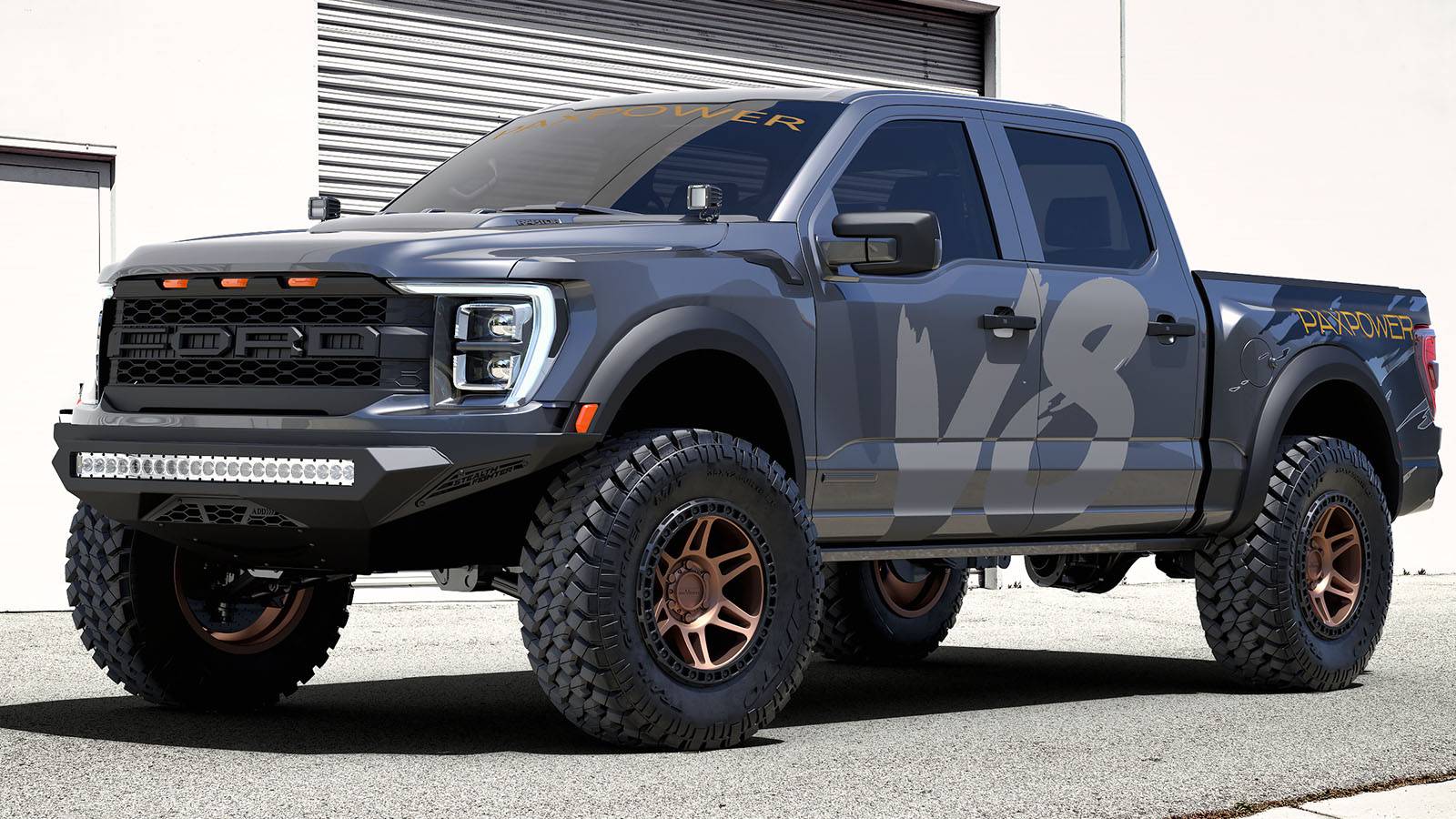 PaxPower Unveils Supercharged V8 Conversion For Third-Gen 2021 Ford F ...