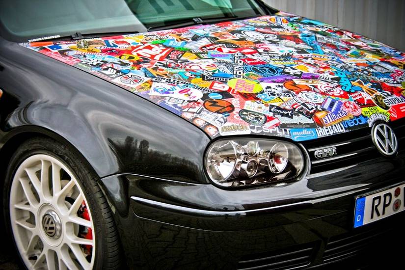 Sticker Bombing A Car Explained And Why We're Glad It's Illegal