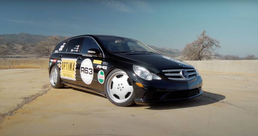 Watch The World's Fastest Minivan Drag Race A Supercharged Audi R8