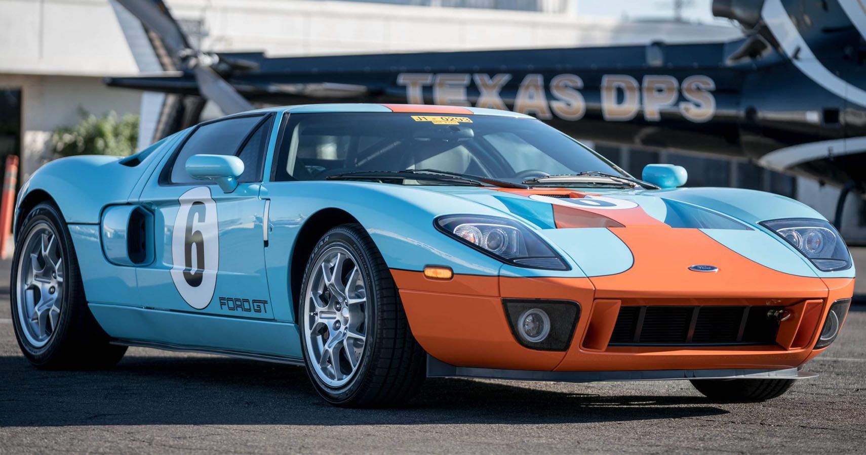 2006 Ford GT Heritage Edition With Only 162 Miles On The Clock