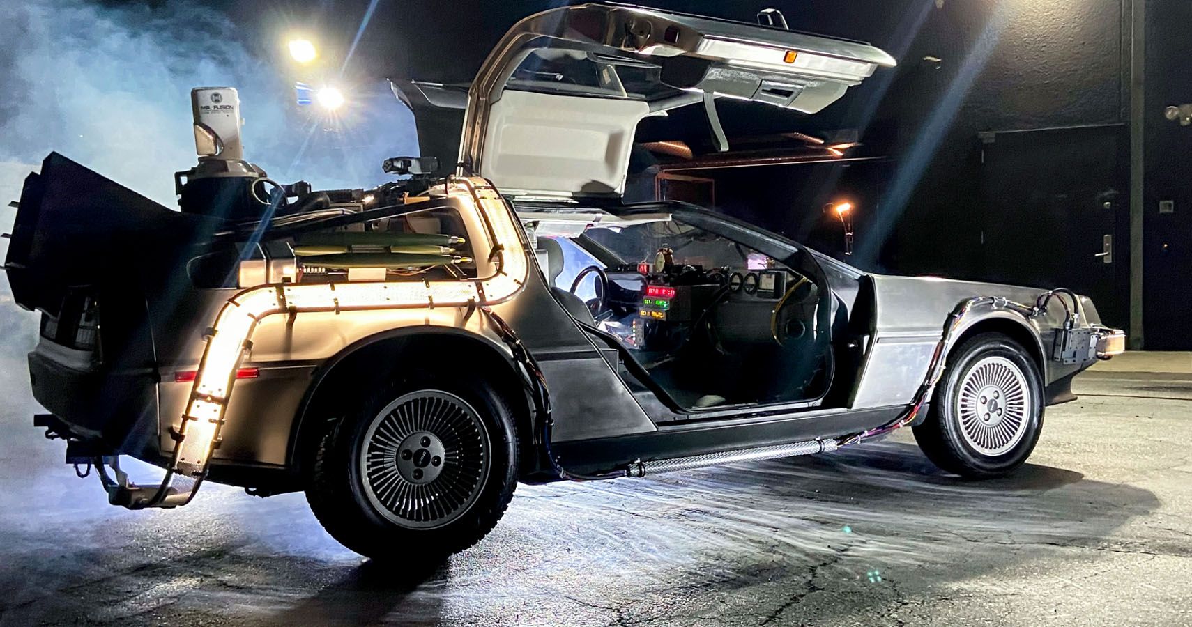 michael j fox foundation delorean auction