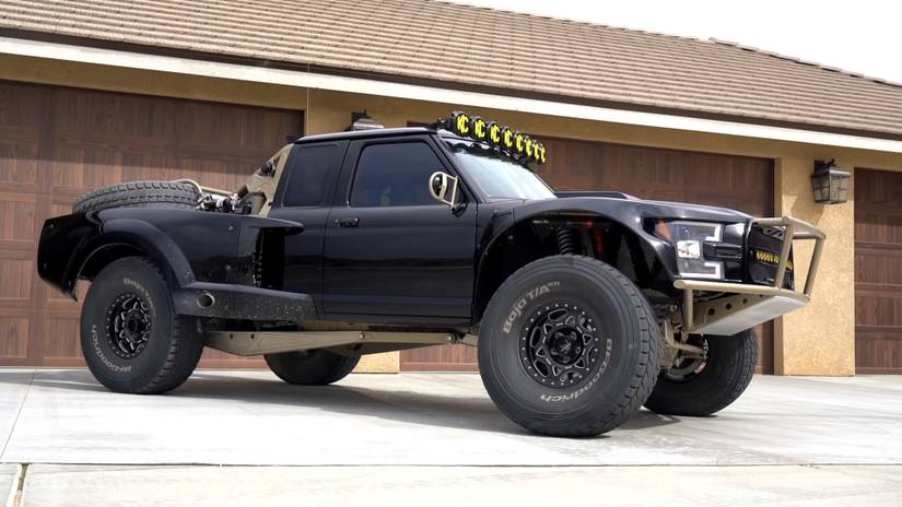 This Big Block Ford Ranger Is A Luxury Off-Roader That Really Gets Some Air