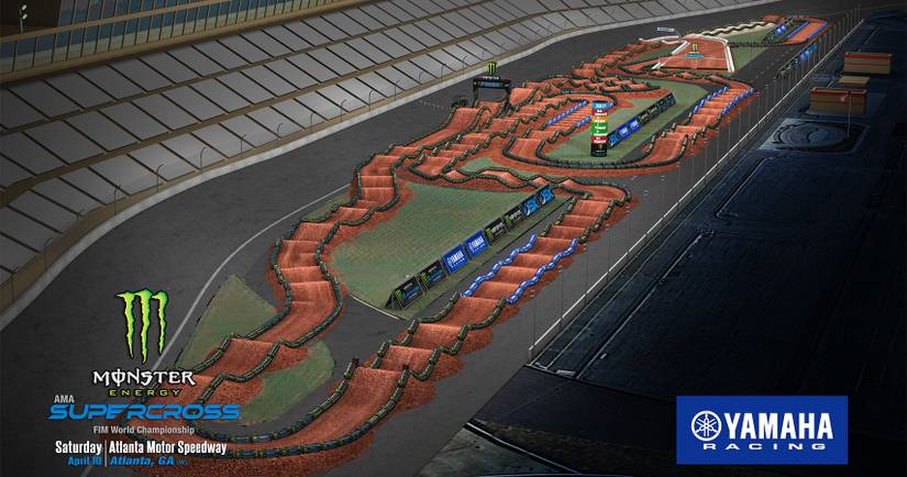 Supercross Rutted Track EXCLUSIVE: Supercross Prepping Massive Infield Dirt Track At Atlanta ...