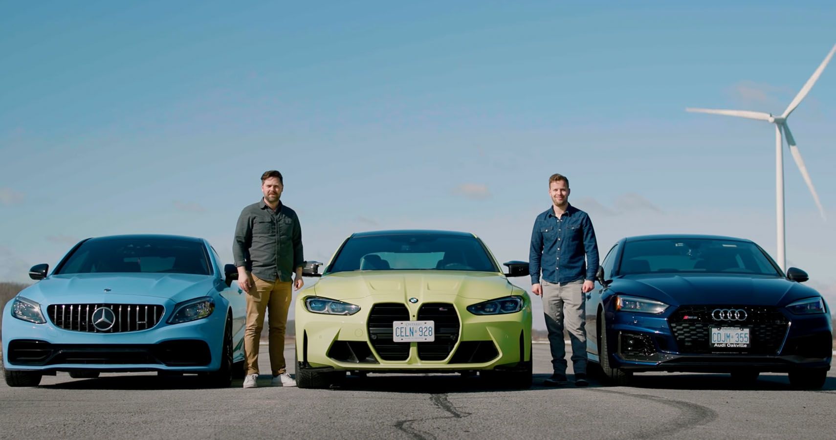 Throttle House Races New BMW M4 Vs Audi RS5 Vs Mercedes-AMG C63 S